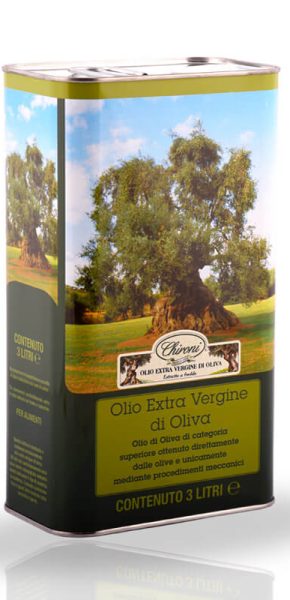 Lattina per olio 3 L Albero (16 pezzi)